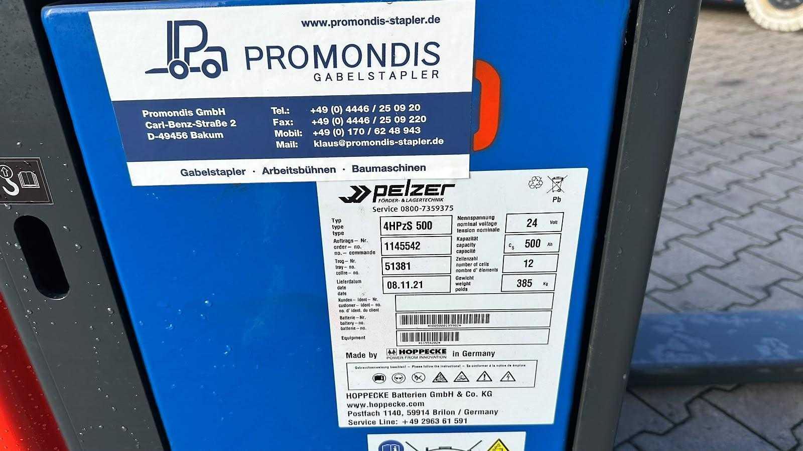 Used Forklift Linde N 20 - Nur 54 Stunden Apakšējo augstplauktu komplektētājs (< 2,5 m) (Image 11)