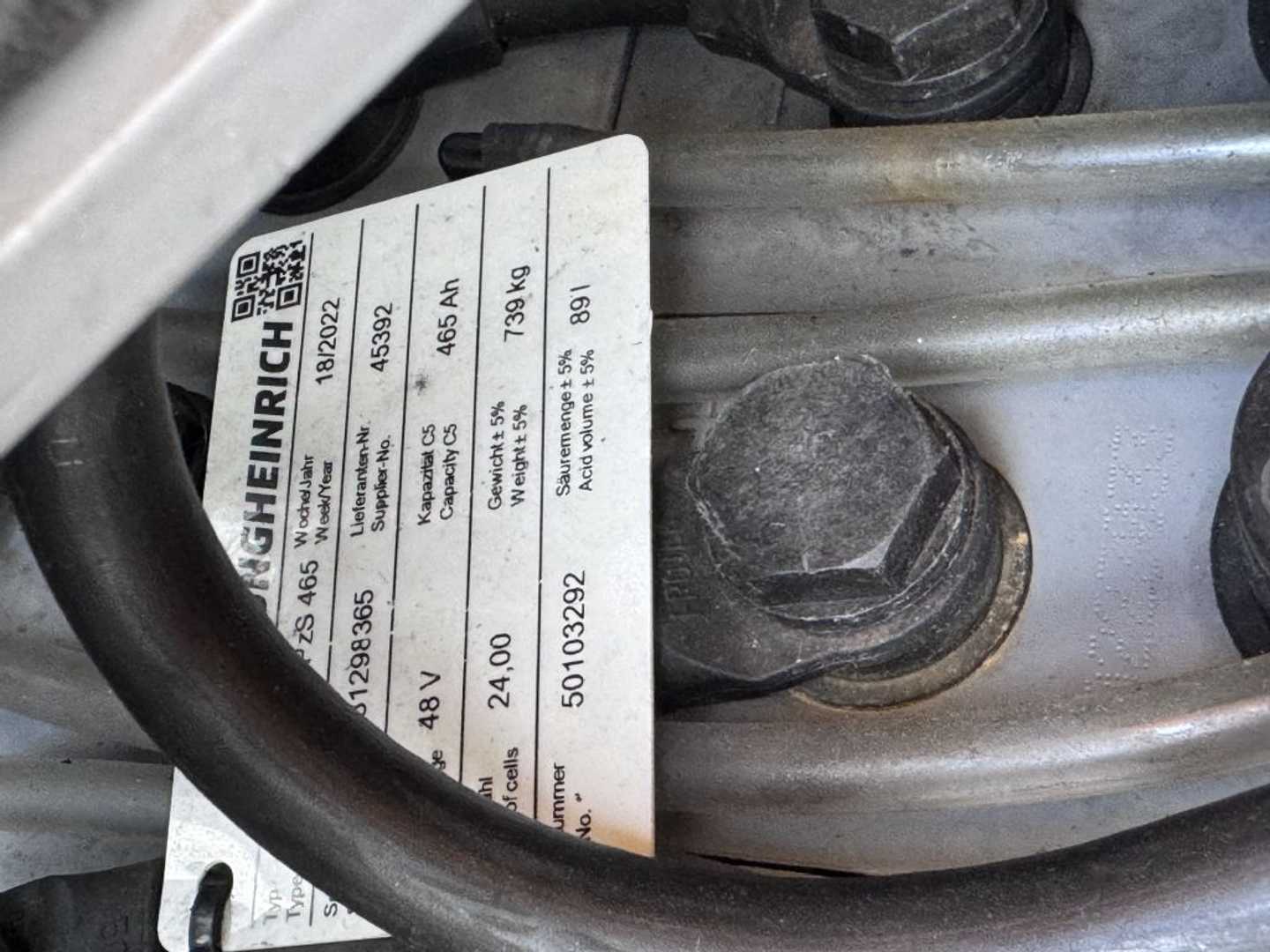 Used Forklift Jungheinrich EKS 310s Baujahr 2022 / HH 6,30M / Stunden 4613 TOP ZUSTAND Augšējo augstplauktu komplektētājs (< 6 m) (Image 8) Used Forklift Jungheinrich EKS 310s Baujahr 2022 / HH 6,30M / Stunden 4613 TOP ZUSTAND Augšējo augstplauktu komplektētājs (< 6 m) (Image 8)