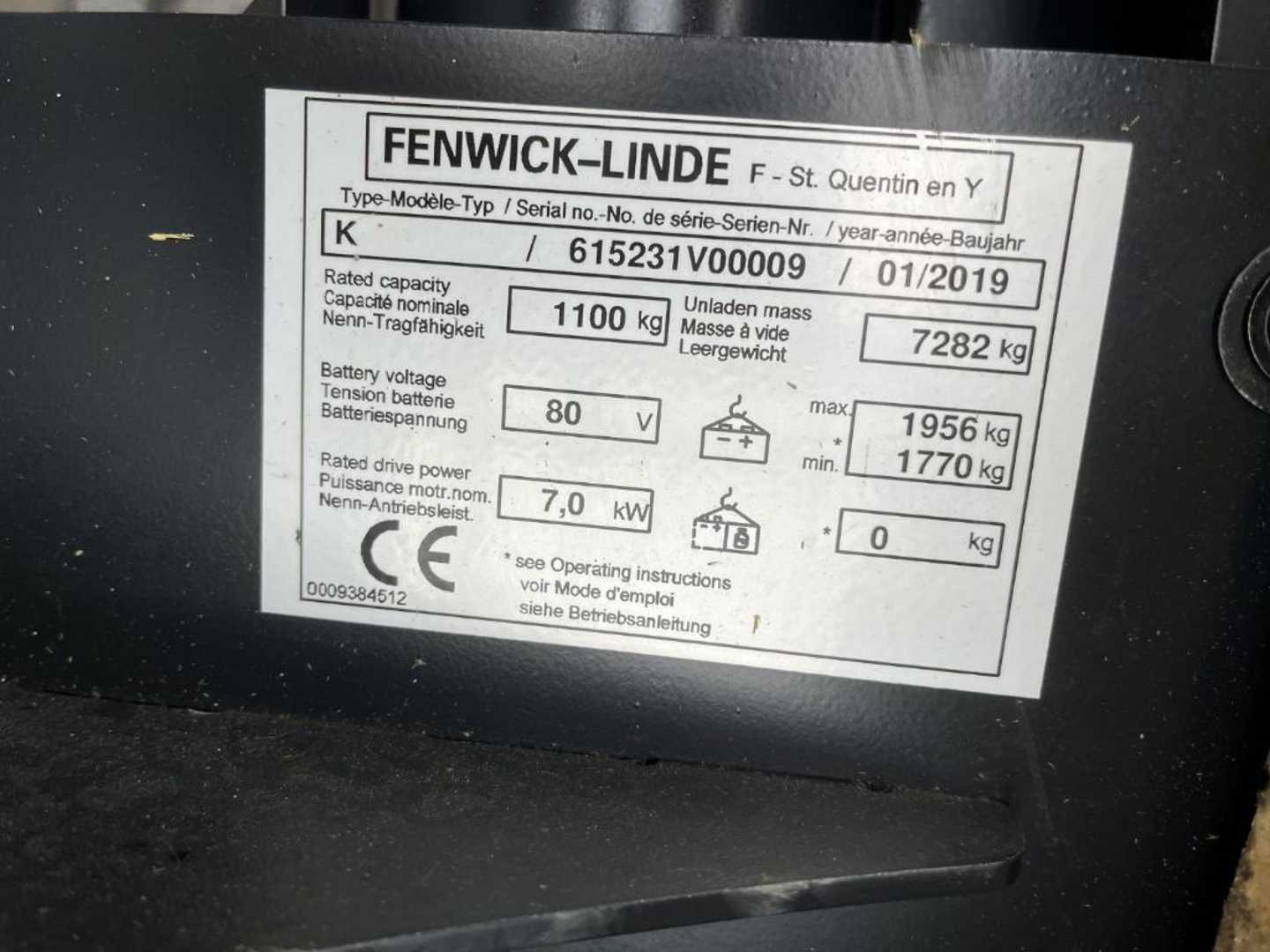 Used Forklift Linde K Augšējo augstplauktu komplektētājs (< 6 m) (Image 4) Used Forklift Linde K Augšējo augstplauktu komplektētājs (< 6 m) (Image 4)
