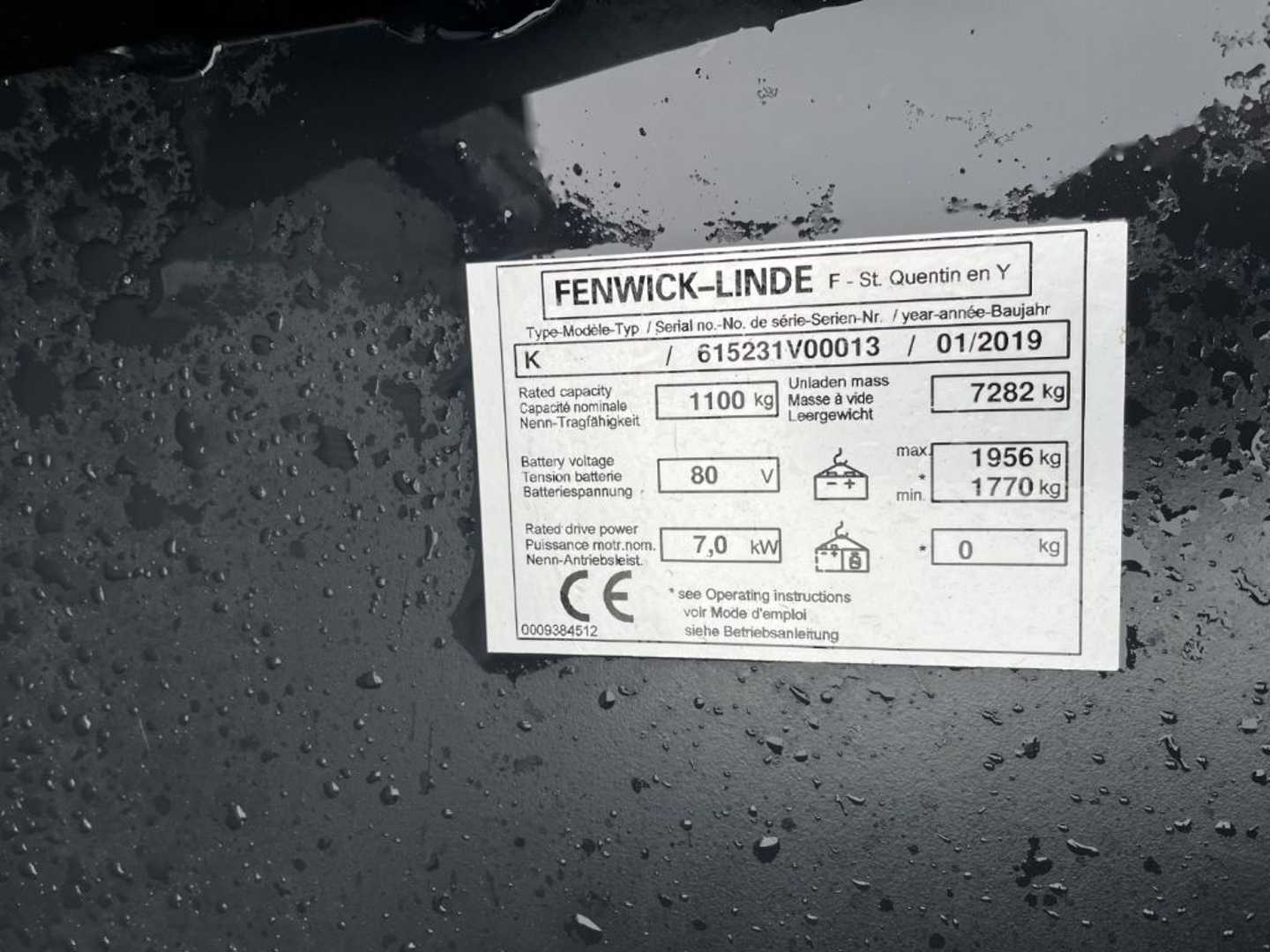 Used Forklift Linde K Augšējo augstplauktu komplektētājs (< 6 m) (Image 4) Used Forklift Linde K Augšējo augstplauktu komplektētājs (< 6 m) (Image 4)
