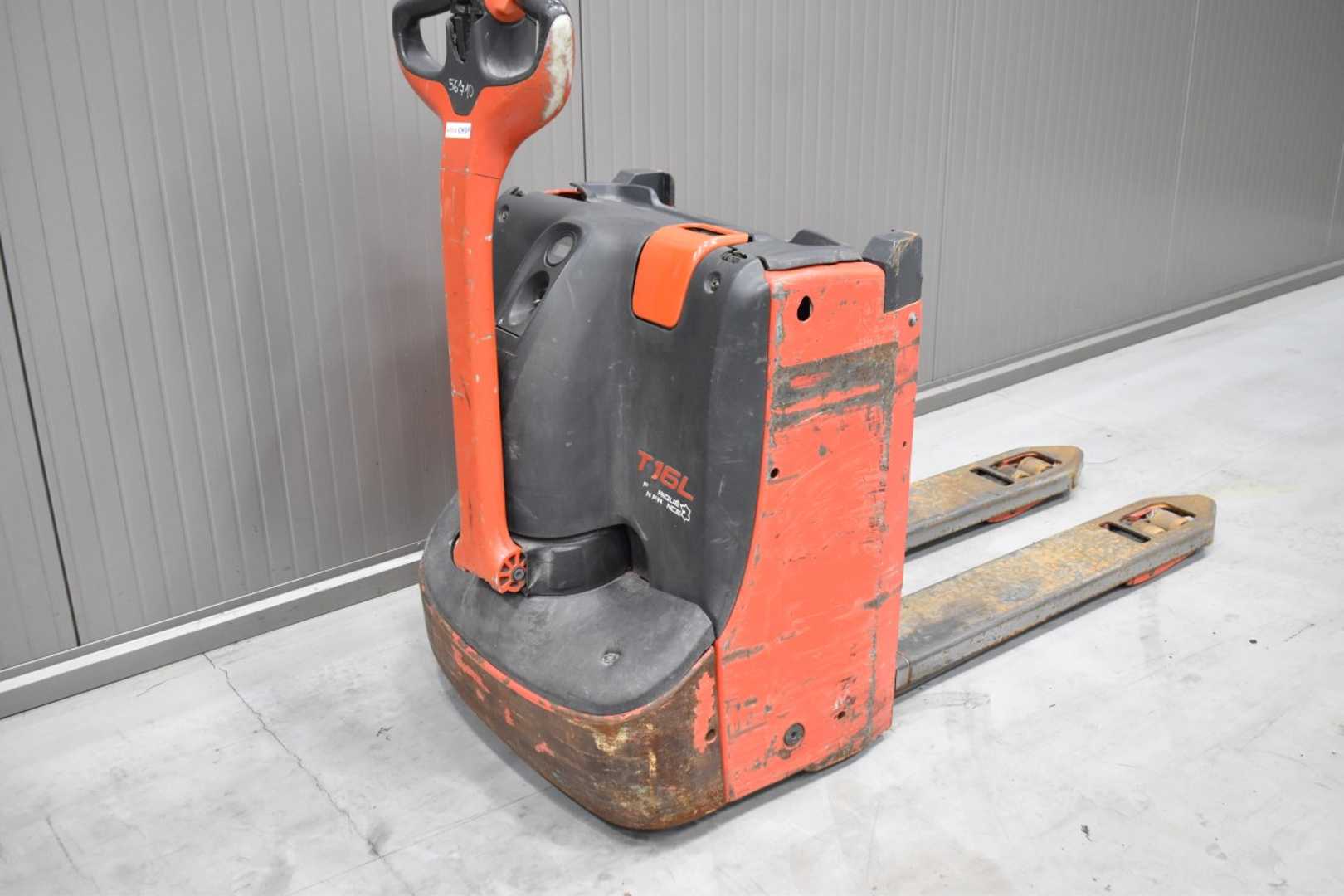 Used Forklift Linde T 16 L /56710/ Augšējo augstplauktu komplektētājs (< 6 m) (Image 7)