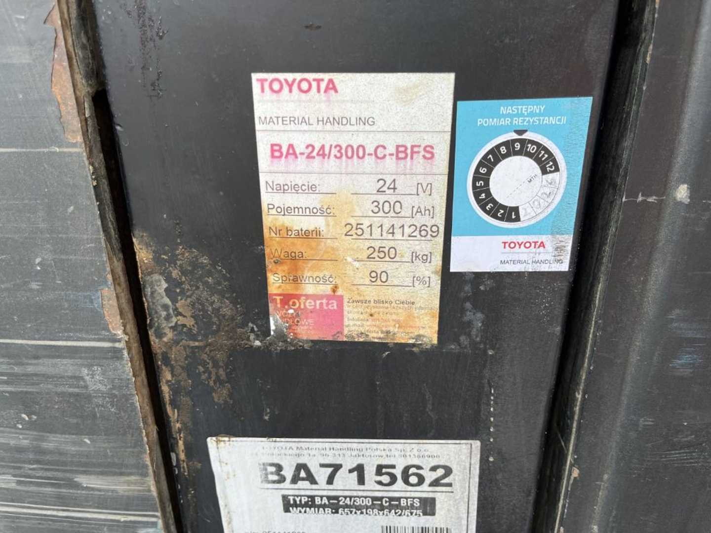 Used Forklift BT SPE140 Balstdakšu krautņotāja vadītāja stāvplatforma (vai līdzbraucēja platforma) (Image 7) Used Forklift BT SPE140 Balstdakšu krautņotāja vadītāja stāvplatforma (vai līdzbraucēja platforma) (Image 7)