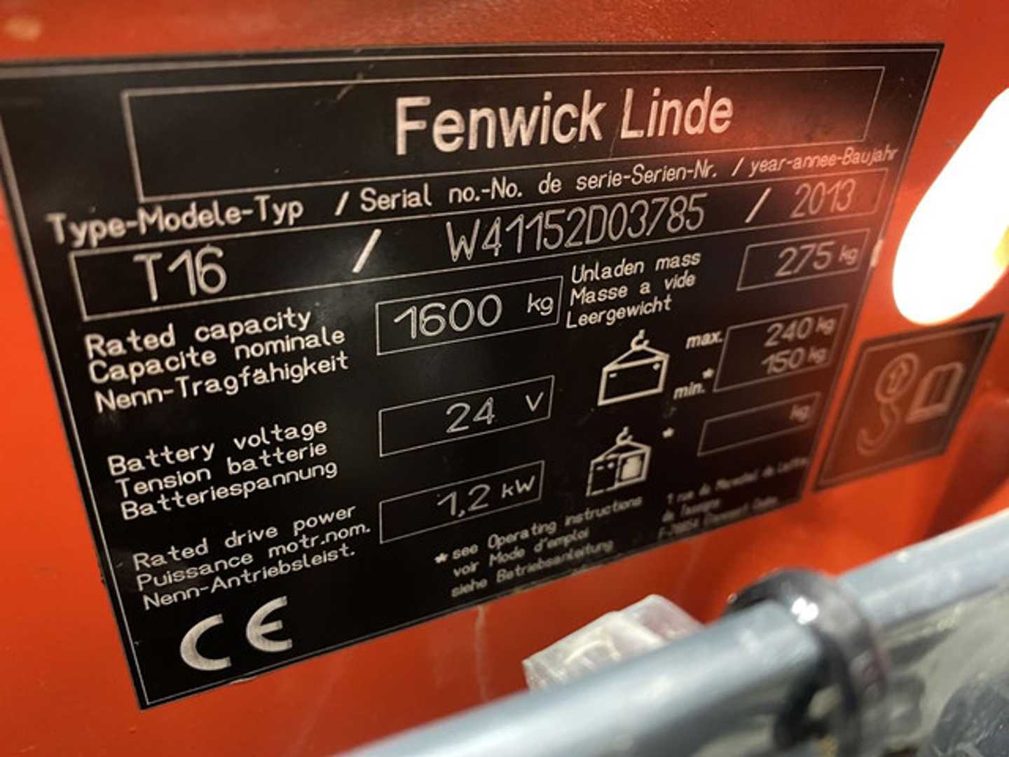 Used Forklift Linde T16 Balstdakšu krautņotājs ar dīseli (Image 9) Used Forklift Linde T16 Balstdakšu krautņotājs ar dīseli (Image 9)