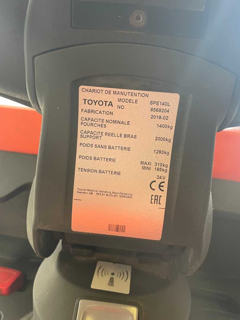 Used Forklift BT SPE140l Balstdakšu krautņotājs ar dīseli (Image 3) Used Forklift BT SPE140l Balstdakšu krautņotājs ar dīseli (Image 3)