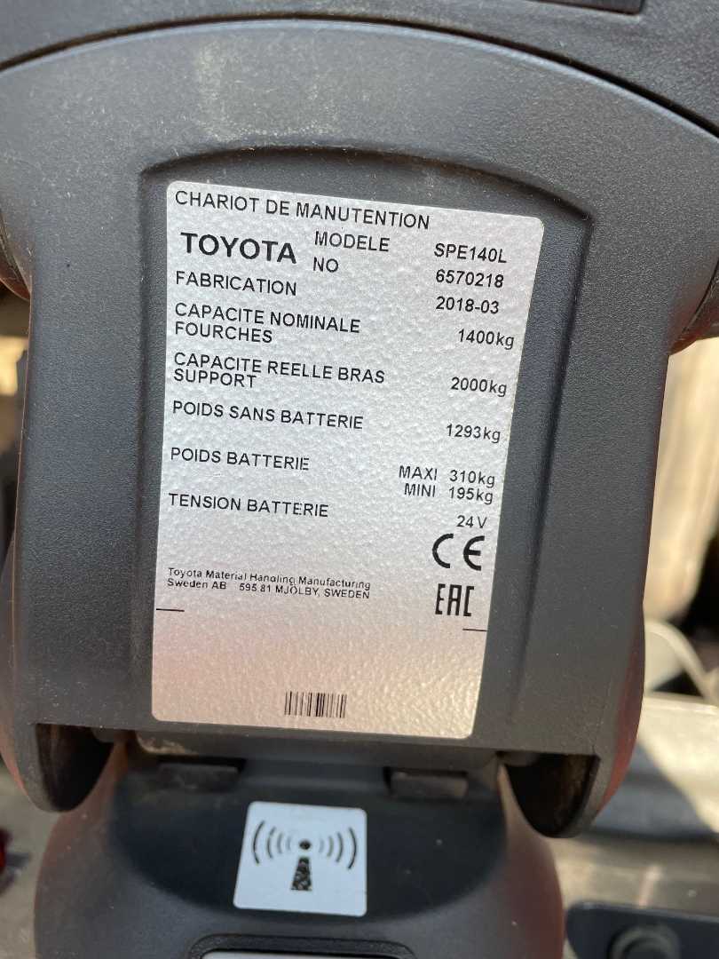 Used Forklift BT SPE140L Balstdakšu krautņotājs ar dīseli (Image 4) Used Forklift BT SPE140L Balstdakšu krautņotājs ar dīseli (Image 4)