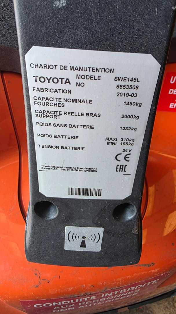 Used Forklift BT SWE140L Balstdakšu krautņotājs ar dīseli (Image 5) Used Forklift BT SWE140L Balstdakšu krautņotājs ar dīseli (Image 5)