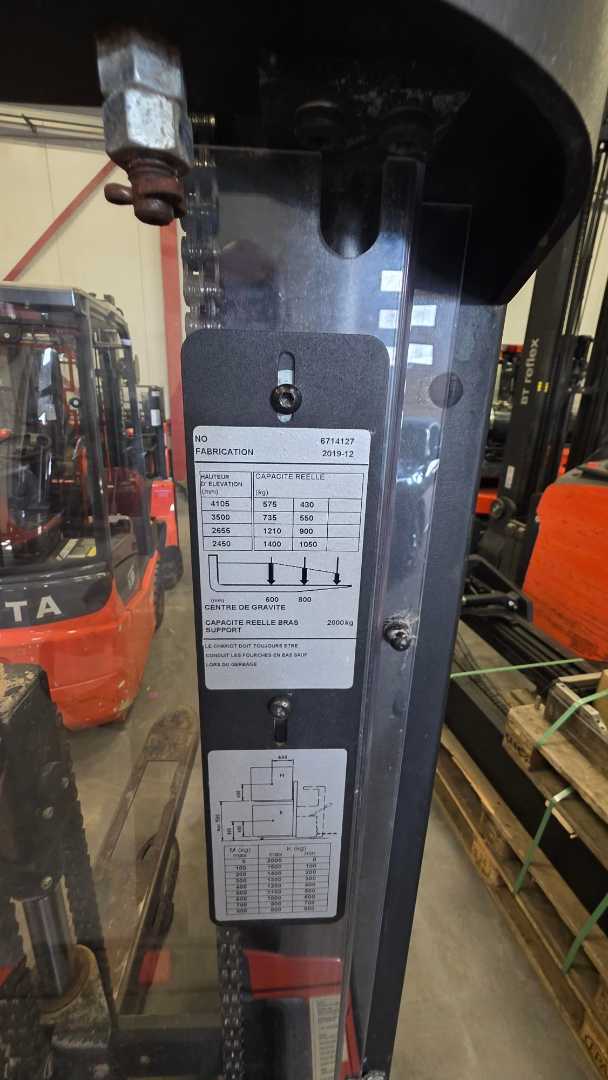 Used Forklift BT SWE140L Balstdakšu krautņotājs ar dīseli (Image 6) Used Forklift BT SWE140L Balstdakšu krautņotājs ar dīseli (Image 6)