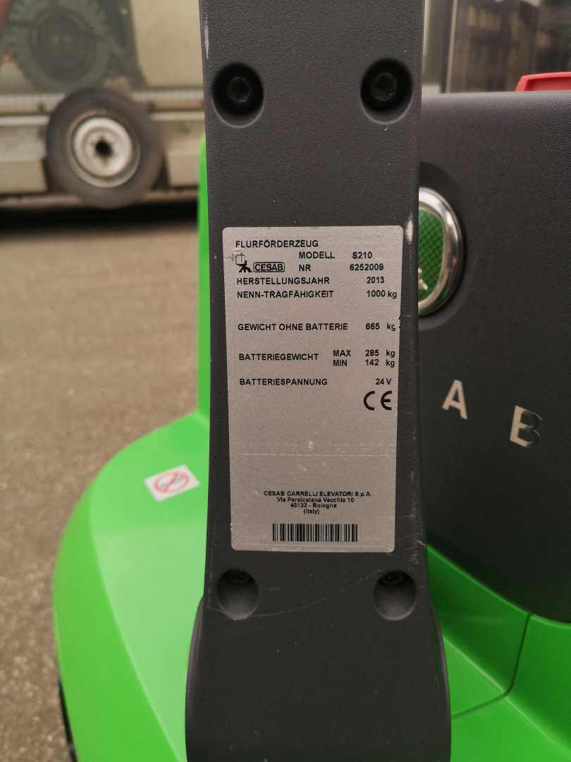 Used Forklift Cesab S210 Balstdakšu krautņotājs ar dīseli (Image 2) Used Forklift Cesab S210 Balstdakšu krautņotājs ar dīseli (Image 2)