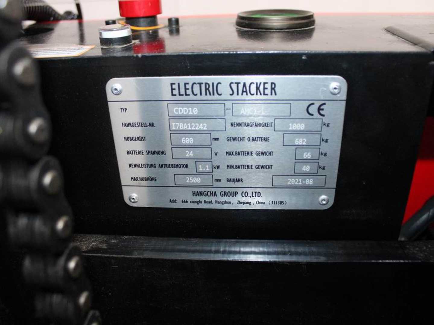 Used Forklift Hangcha CDD10-AMC1-L Balstdakšu krautņotājs ar dīseli (Image 3)
