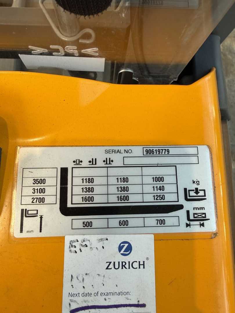 Used Forklift Jungheinrich EJC 216 / nur 63 Std. Balstdakšu krautņotājs ar dīseli (Image 7)