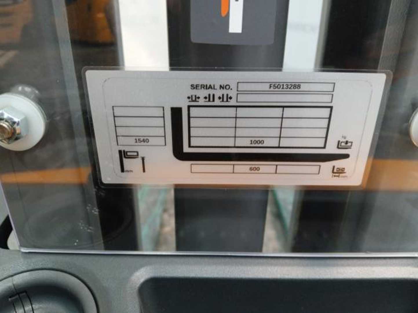 Used Forklift Jungheinrich EJC M10i b G 115 154 E Balstdakšu krautņotājs ar dīseli (Image 9)