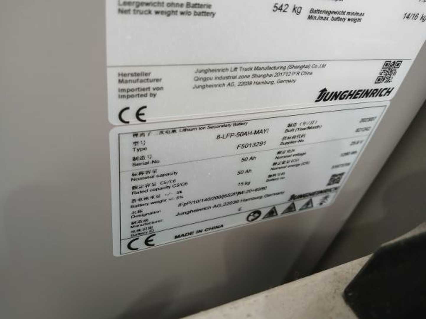 Used Forklift Jungheinrich EJC M10b i G 115 154 E Balstdakšu krautņotājs ar dīseli (Image 6)
