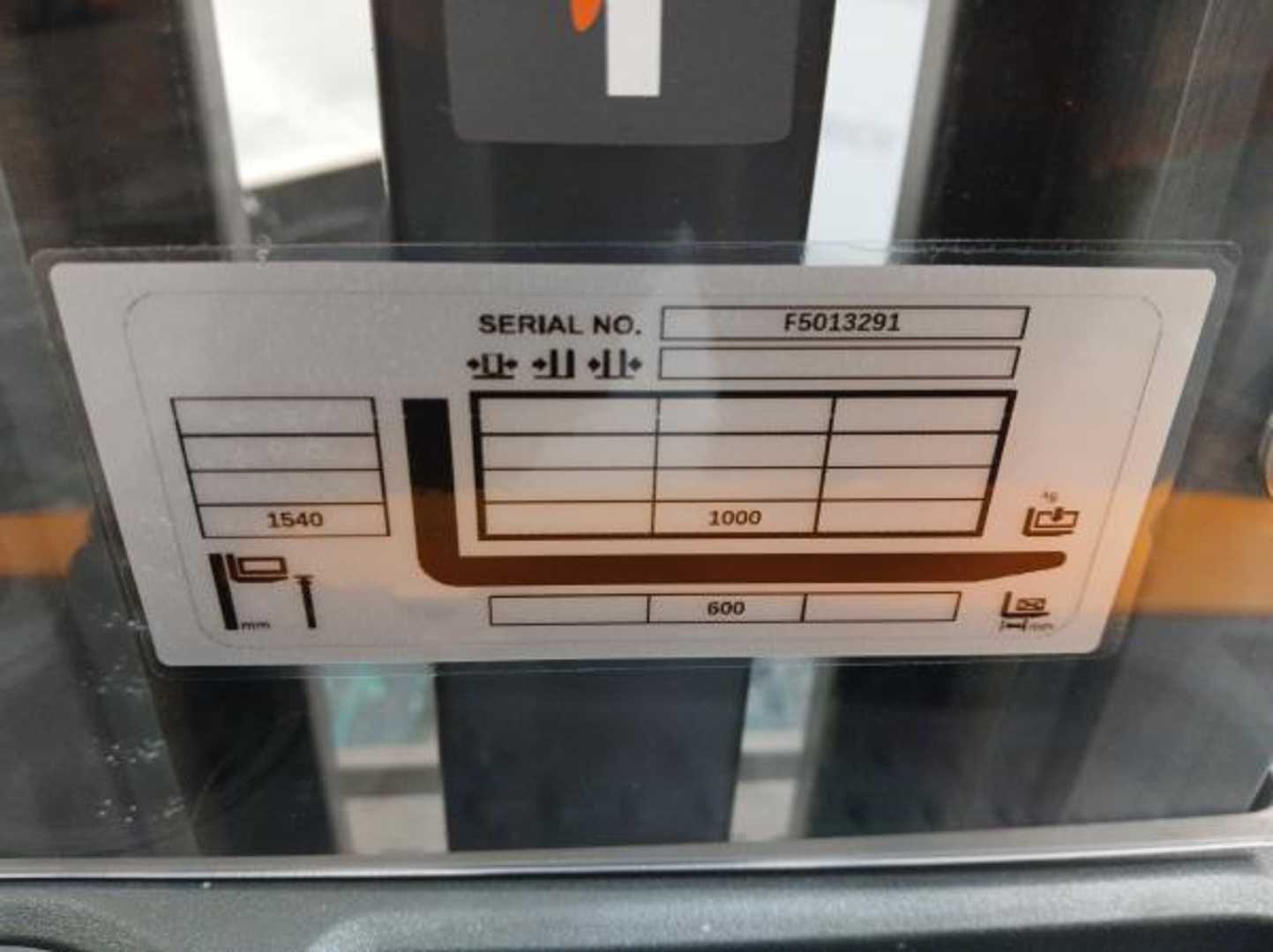 Used Forklift Jungheinrich EJC M10b i G 115 154 E Balstdakšu krautņotājs ar dīseli (Image 8)