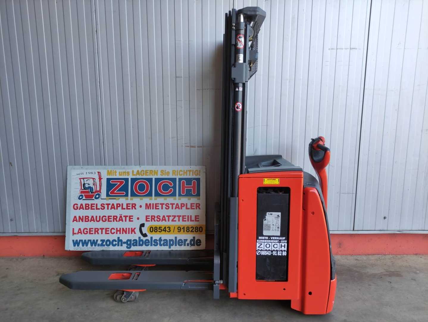 Used Forklift Linde L16i-1173 Balstdakšu krautņotājs ar dīseli (Image 1)