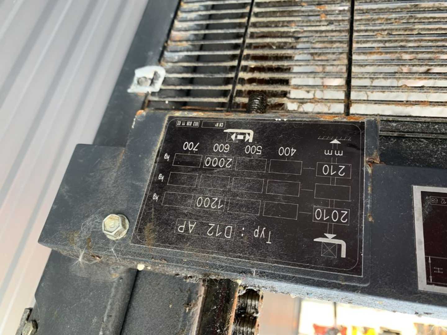 Used Forklift Linde D12AP Balstdakšu krautņotājs ar dīseli (Image 6) Used Forklift Linde D12AP Balstdakšu krautņotājs ar dīseli (Image 6)