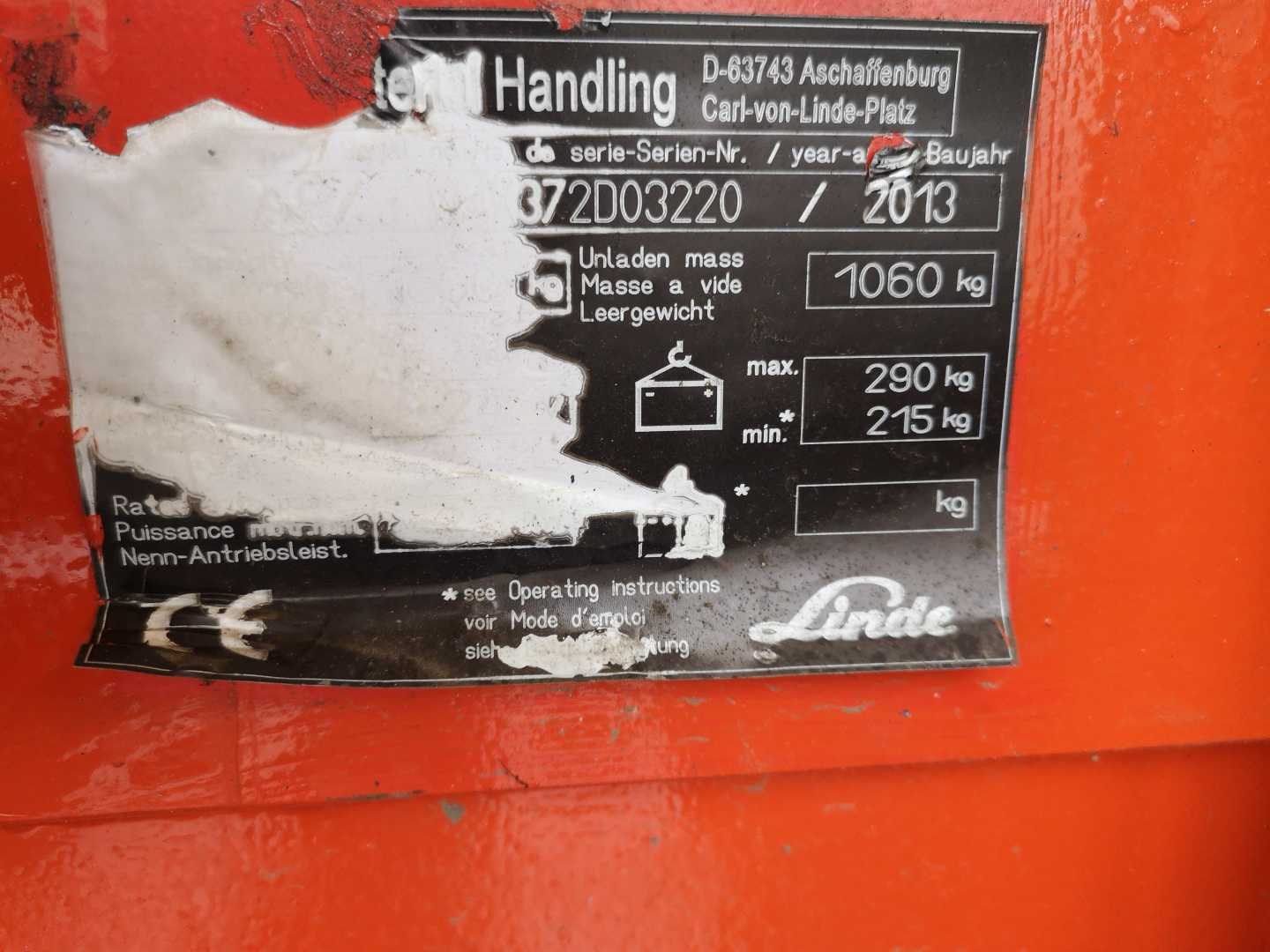 Used Forklift Linde L16 AP Balstdakšu krautņotājs ar dīseli (Image 12) Used Forklift Linde L16 AP Balstdakšu krautņotājs ar dīseli (Image 12)
