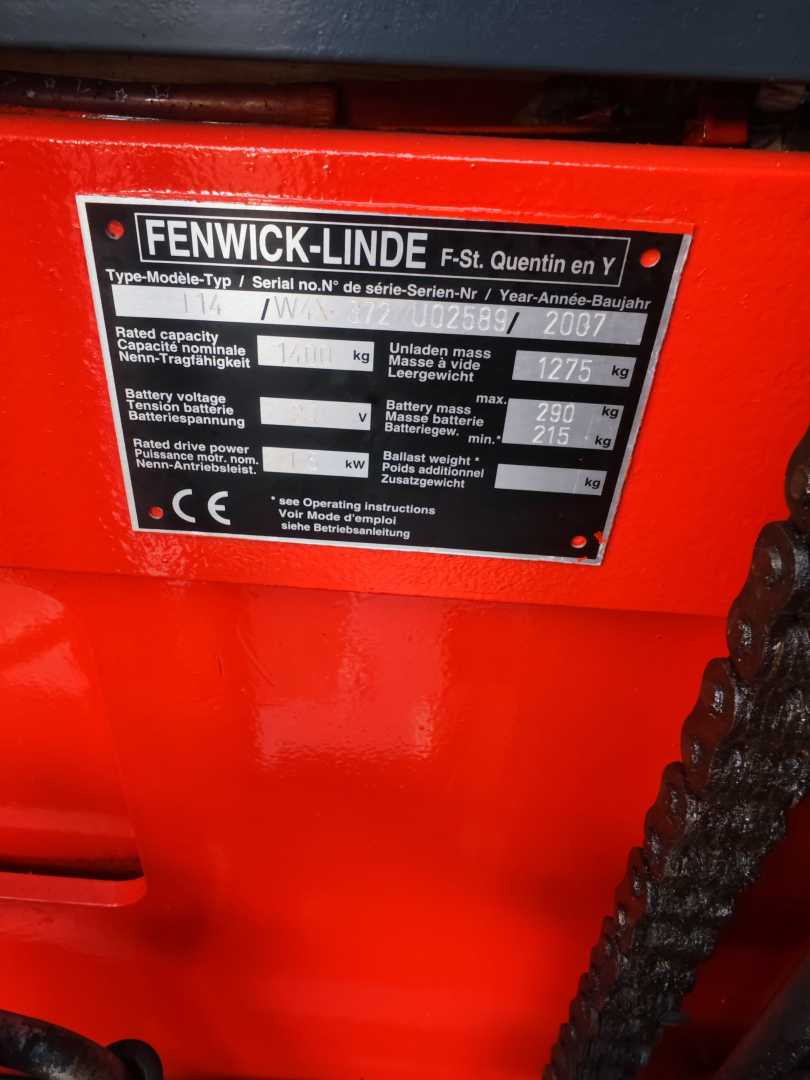 Used Forklift Linde L14 Balstdakšu krautņotājs ar dīseli (Image 9) Used Forklift Linde L14 Balstdakšu krautņotājs ar dīseli (Image 9)