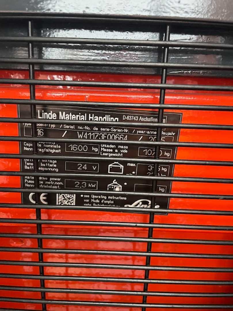 Used Forklift Linde L16 Balstdakšu krautņotājs ar dīseli (Image 11) Used Forklift Linde L16 Balstdakšu krautņotājs ar dīseli (Image 11)