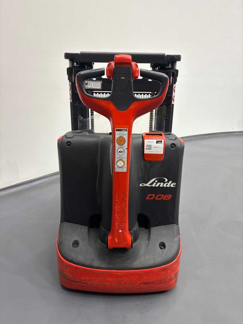 Used Forklift Linde D08-1160-01 Balstdakšu krautņotājs ar dīseli (Image 3)
