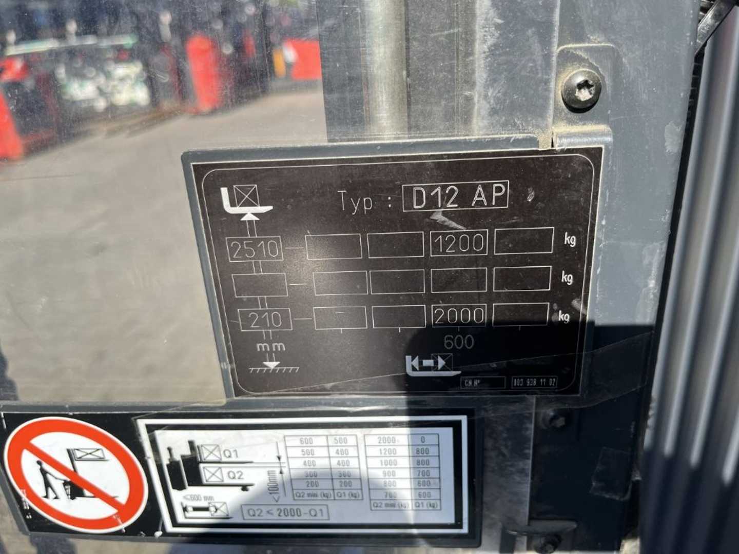 Used Forklift Linde L12LAP Balstdakšu krautņotājs ar dīseli (Image 6) Used Forklift Linde L12LAP Balstdakšu krautņotājs ar dīseli (Image 6)