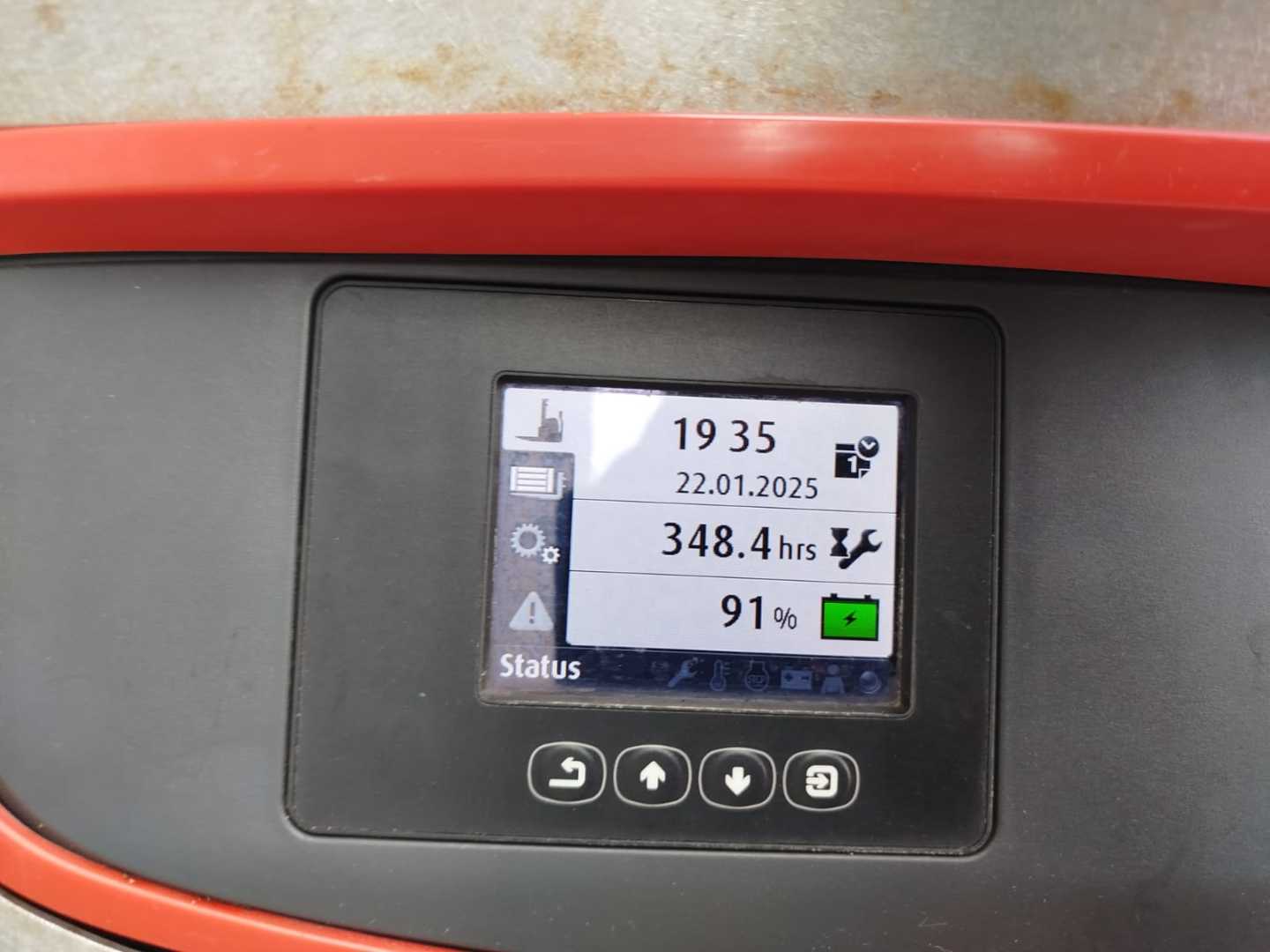 Used Forklift Linde L14i inox Balstdakšu krautņotājs ar dīseli (Image 6)