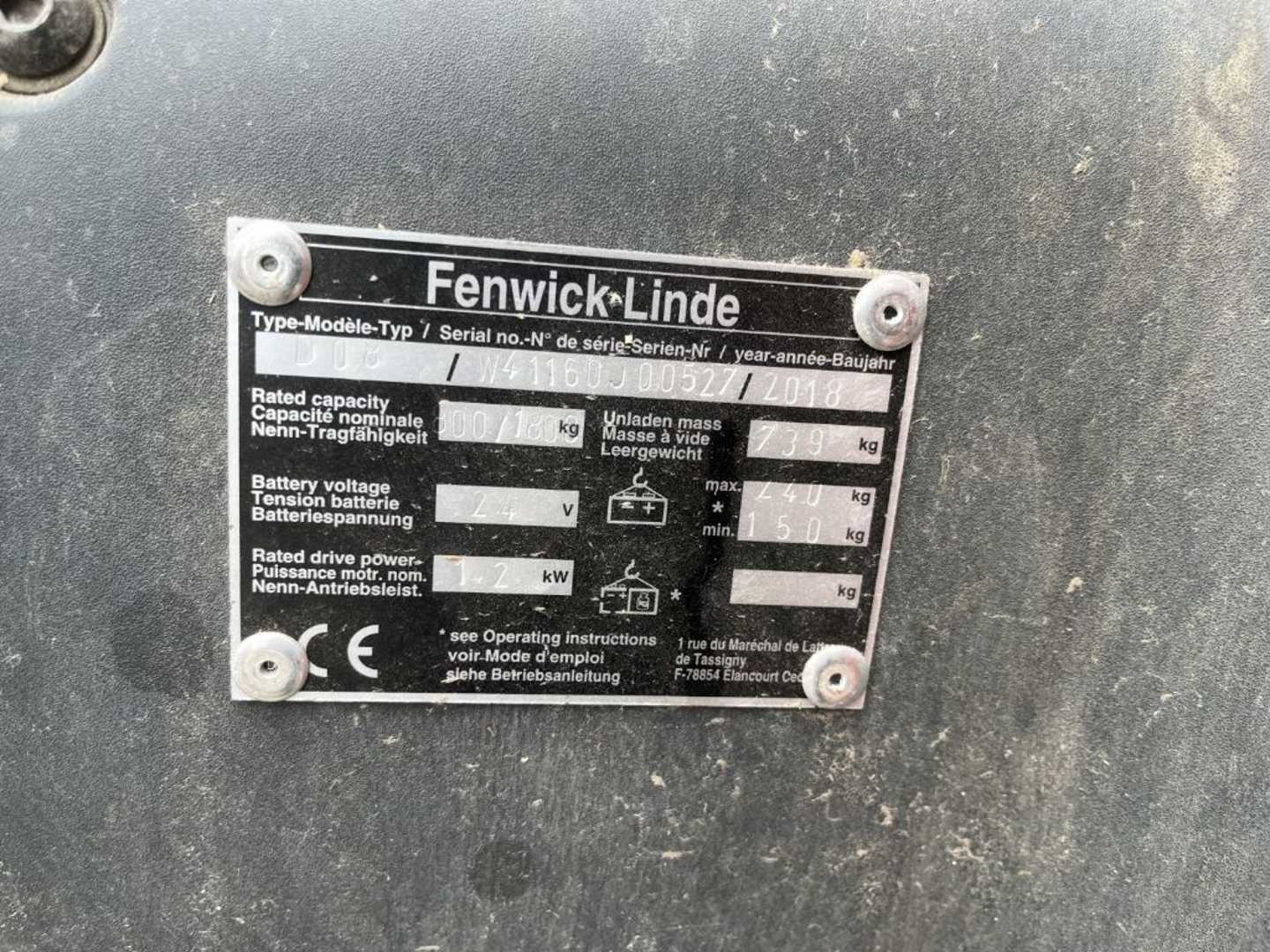 Used Forklift Linde D08 Balstdakšu krautņotājs ar dīseli (Image 6) Used Forklift Linde D08 Balstdakšu krautņotājs ar dīseli (Image 6)