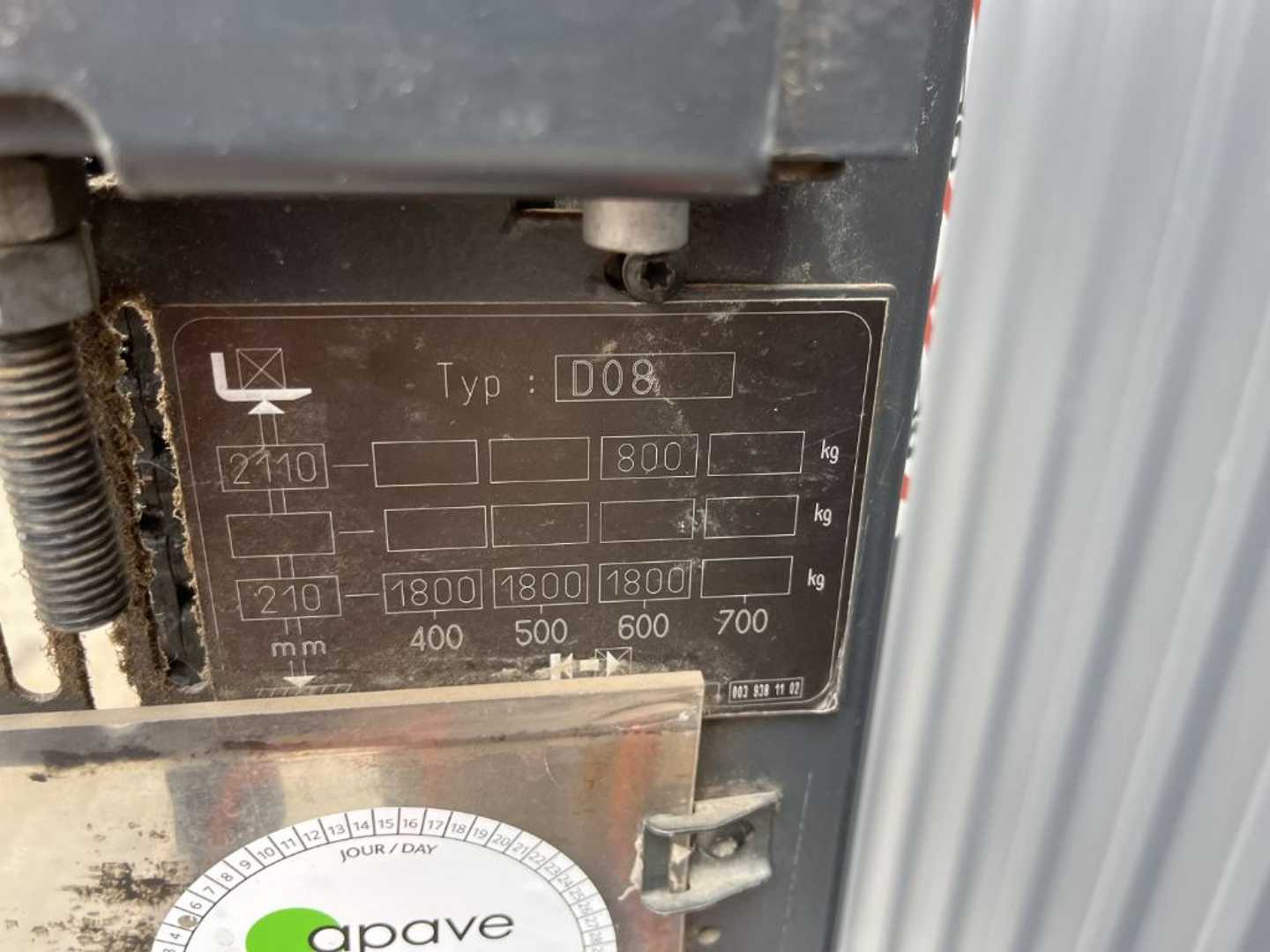 Used Forklift Linde D08 Balstdakšu krautņotājs ar dīseli (Image 9) Used Forklift Linde D08 Balstdakšu krautņotājs ar dīseli (Image 9)
