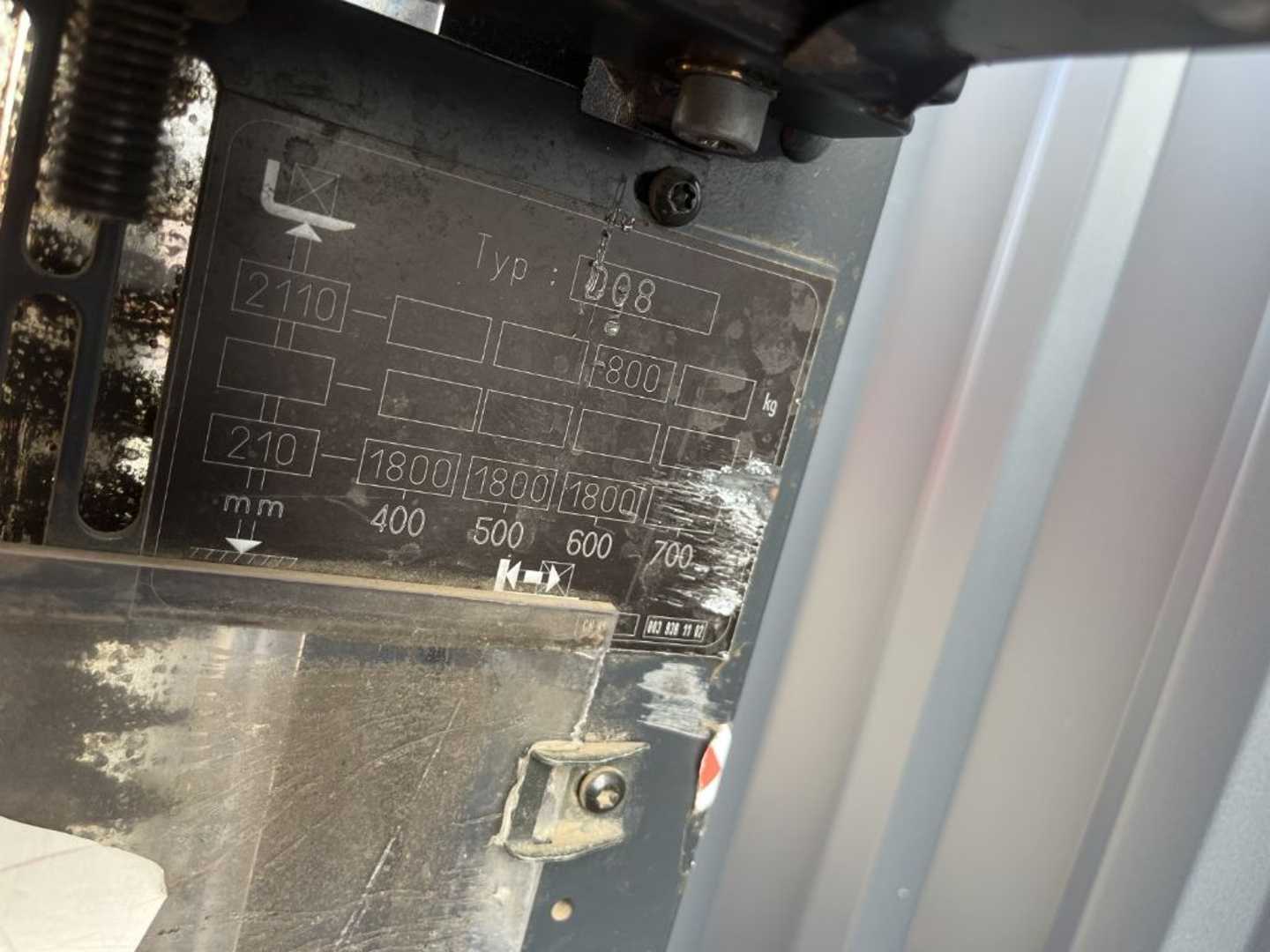 Used Forklift Linde D08 Balstdakšu krautņotājs ar dīseli (Image 5) Used Forklift Linde D08 Balstdakšu krautņotājs ar dīseli (Image 5)