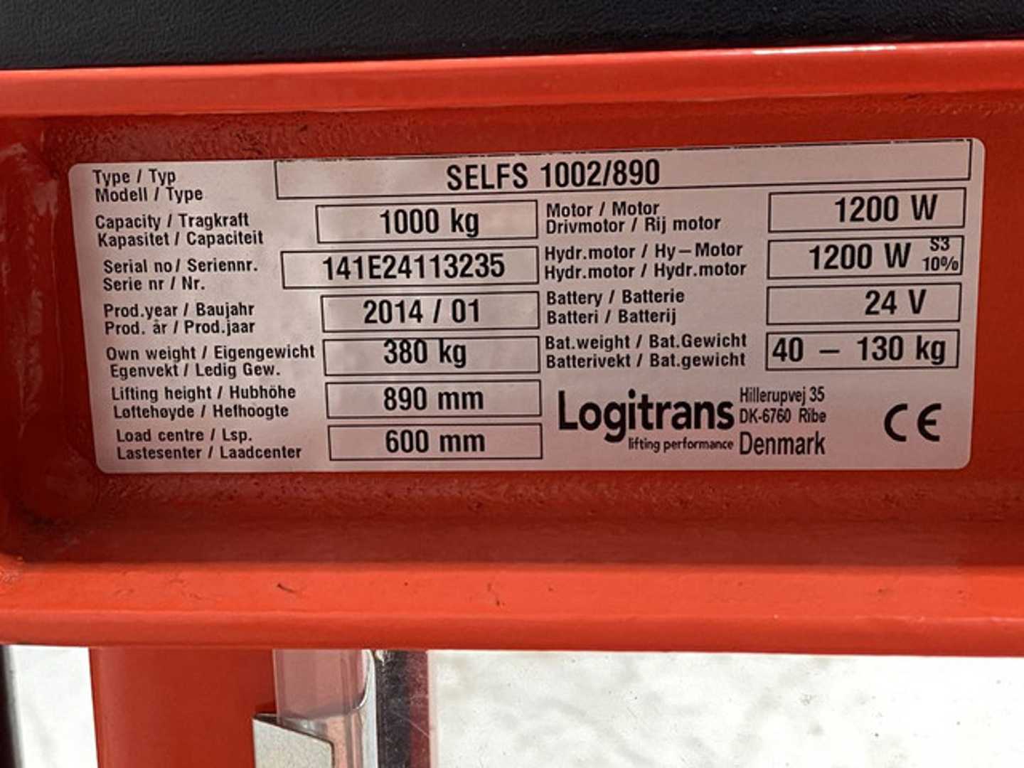 Used Forklift Logitrans SELFS 1002/890 Balstdakšu krautņotājs ar dīseli (Image 9) Used Forklift Logitrans SELFS 1002/890 Balstdakšu krautņotājs ar dīseli (Image 9)