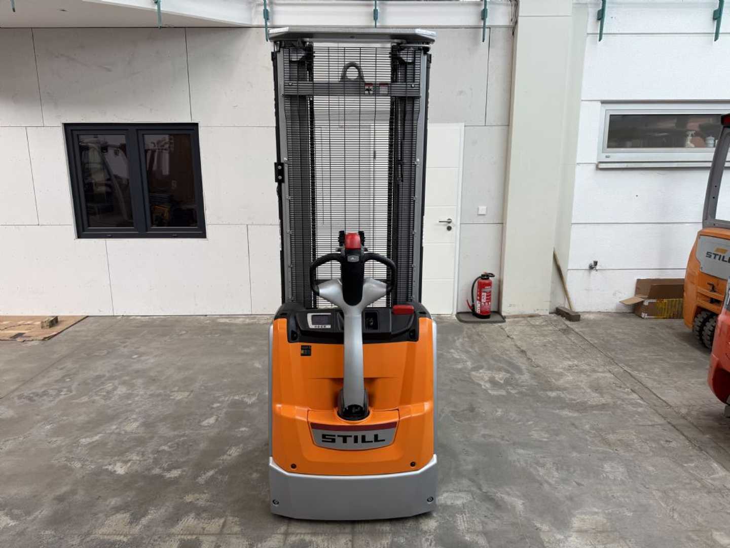 Used Forklift STILL EXV 16 / 2436 Std. / Akku NEU Balstdakšu krautņotājs ar dīseli (Image 4)