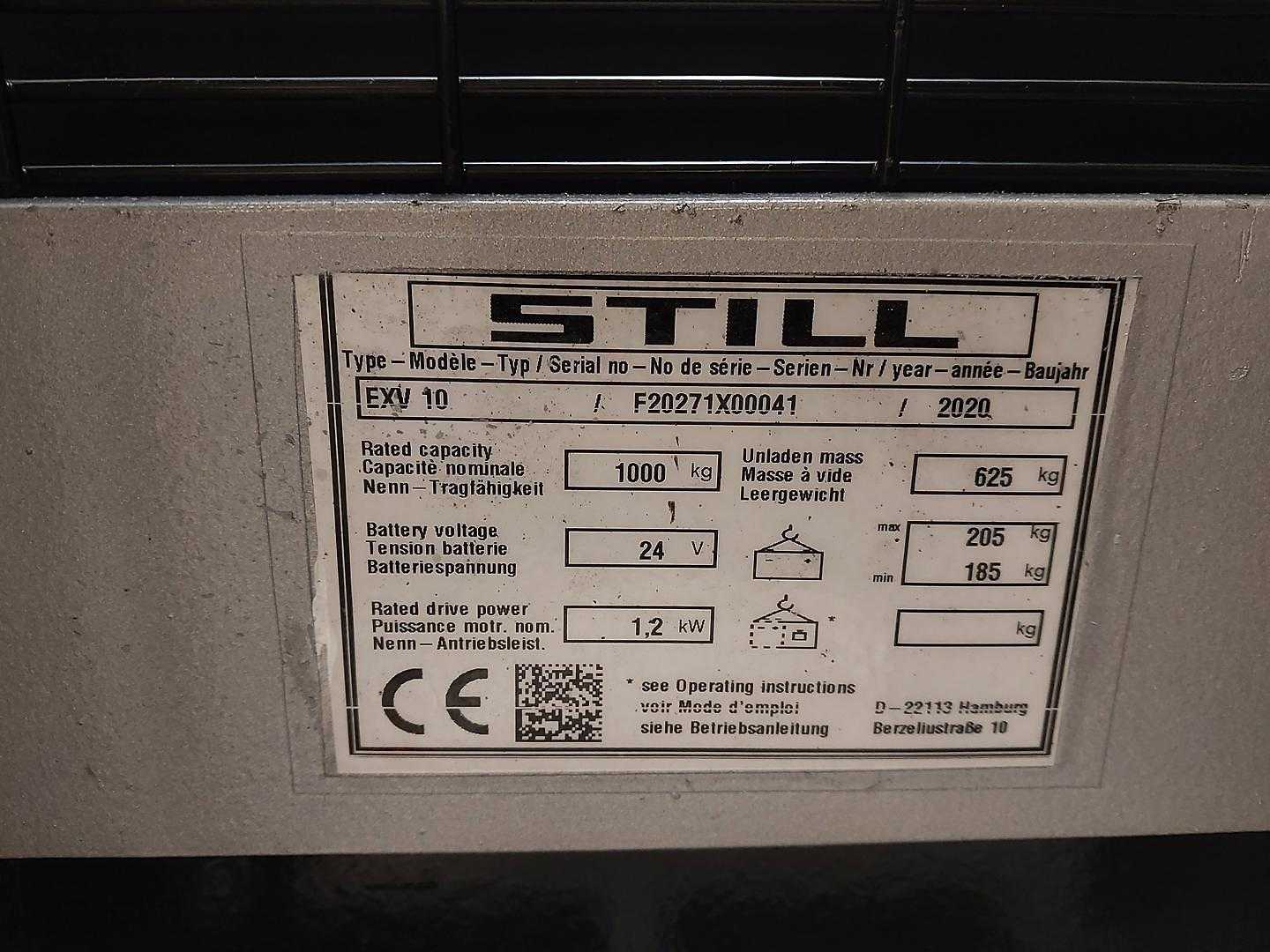 Used Forklift STILL EXV 10 Balstdakšu krautņotājs ar dīseli (Image 3) Used Forklift STILL EXV 10 Balstdakšu krautņotājs ar dīseli (Image 3)