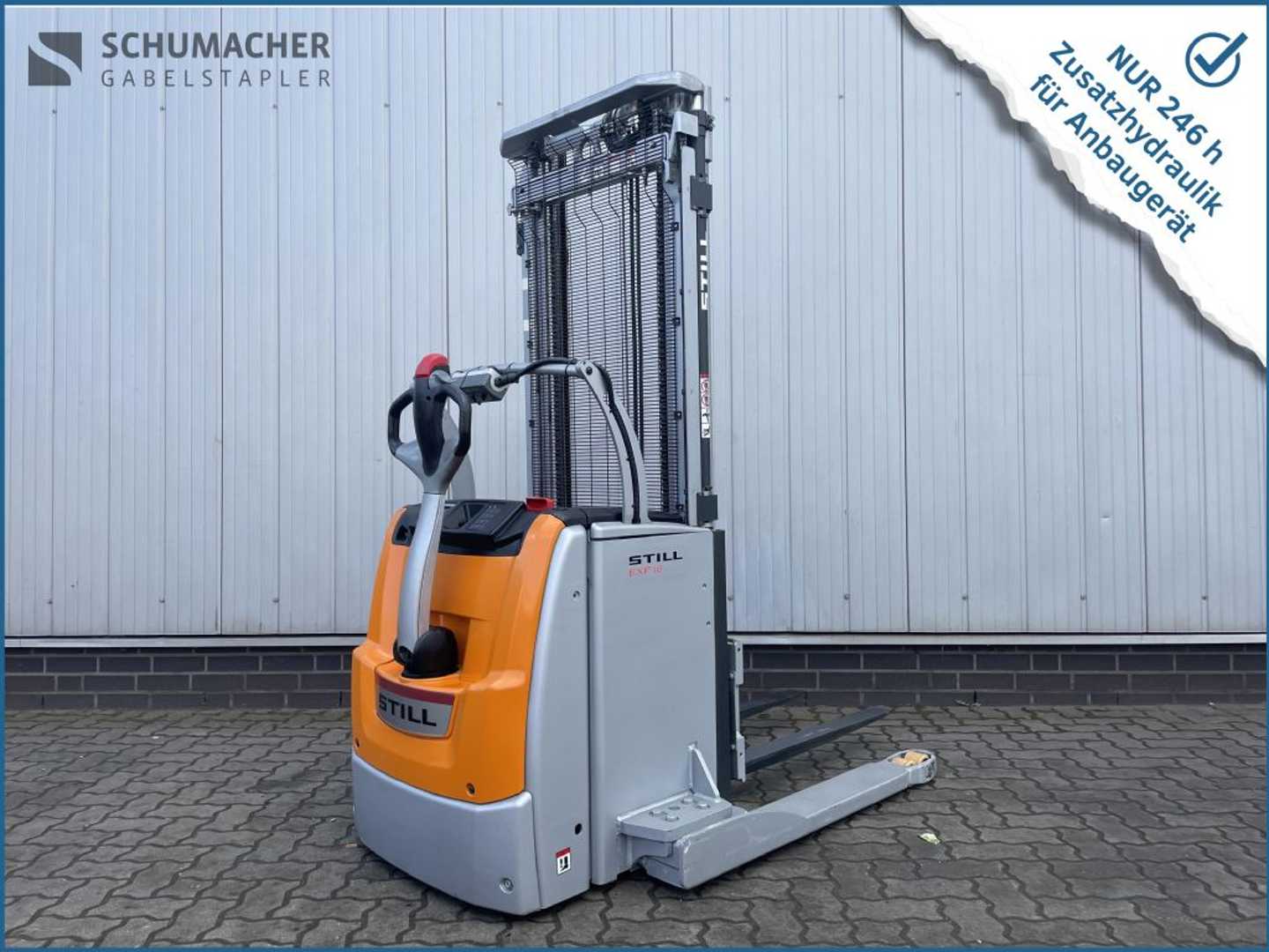 Used Forklift STILL EXP16 - NUR 245 Bst Balstdakšu krautņotājs ar dīseli (Image 1)