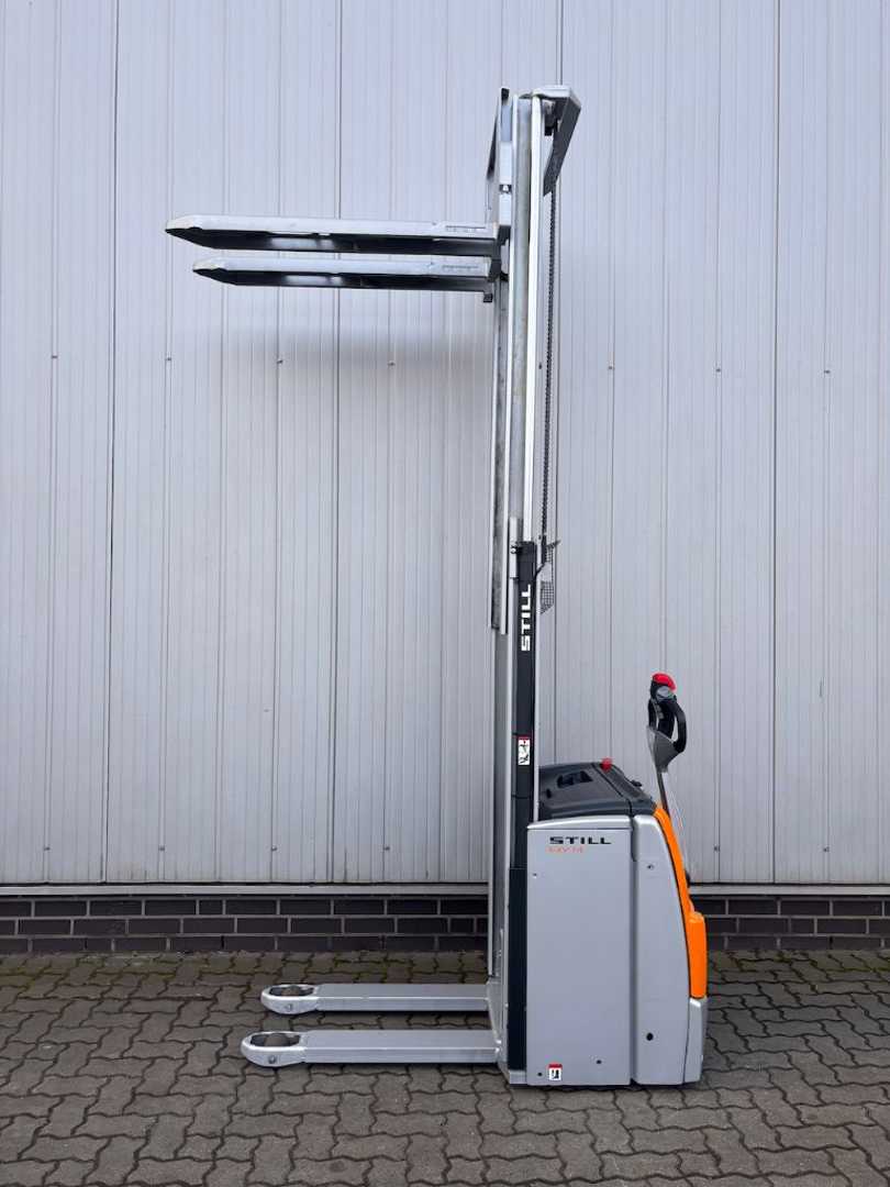 Used Forklift STILL EXV14 | Neue Batterie Balstdakšu krautņotājs ar dīseli (Image 8)
