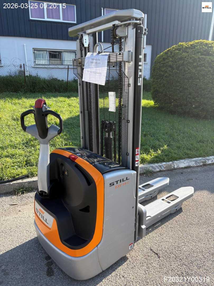 Used Forklift STILL EXV14C Balstdakšu krautņotājs ar dīseli (Image 1) Used Forklift STILL EXV14C Balstdakšu krautņotājs ar dīseli (Image 1)