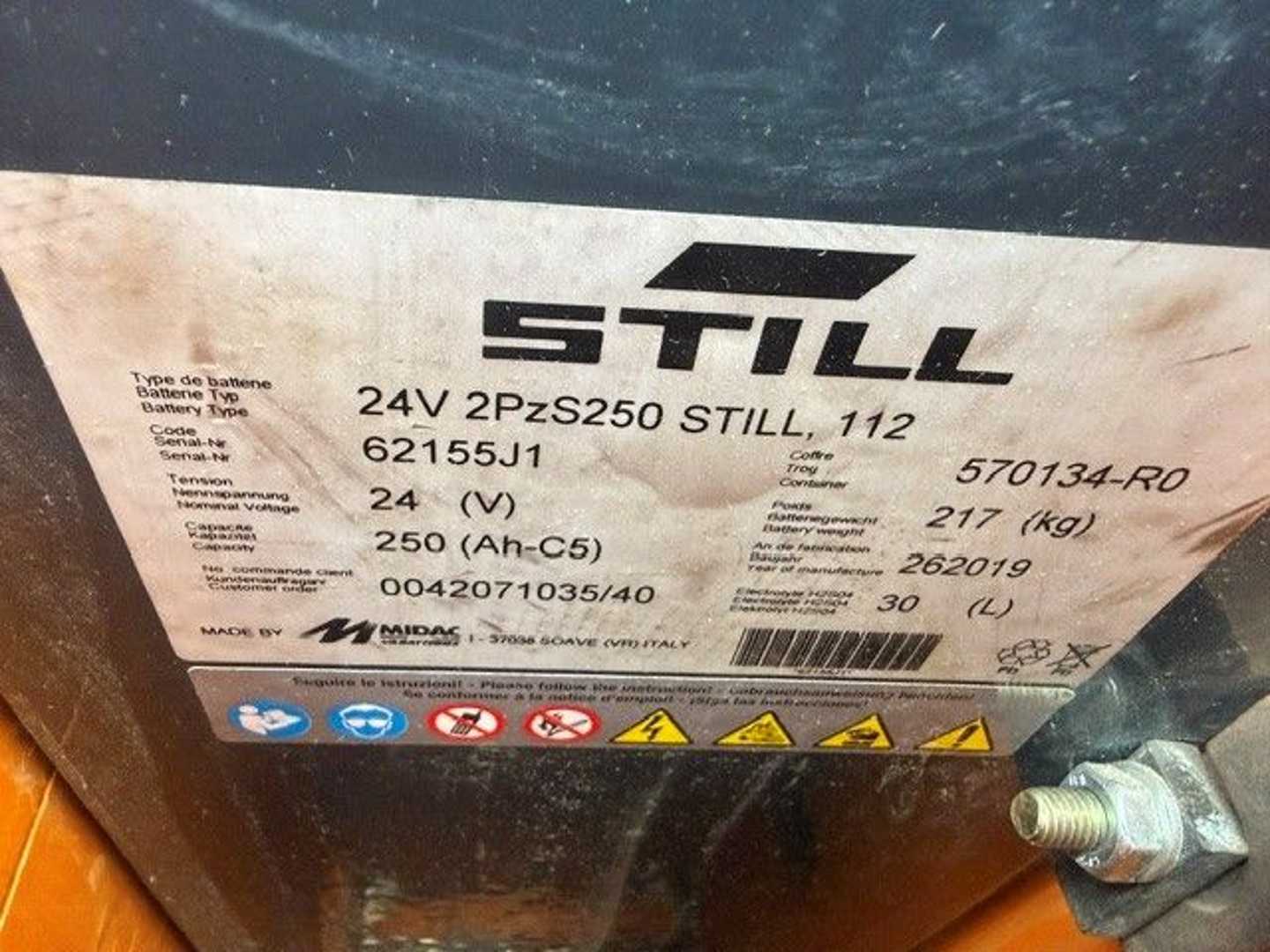 Used Forklift STILL EGV14 Balstdakšu krautņotājs ar dīseli (Image 6) Used Forklift STILL EGV14 Balstdakšu krautņotājs ar dīseli (Image 6)