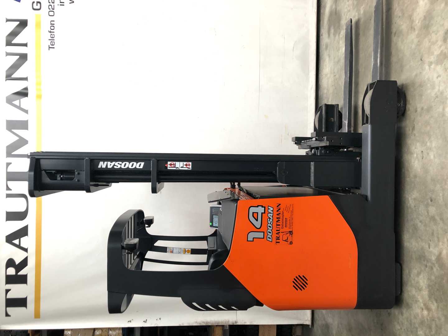 Used Forklift Doosan BR14JW-7 Bīdmasta iekrāvējs (Image 3)