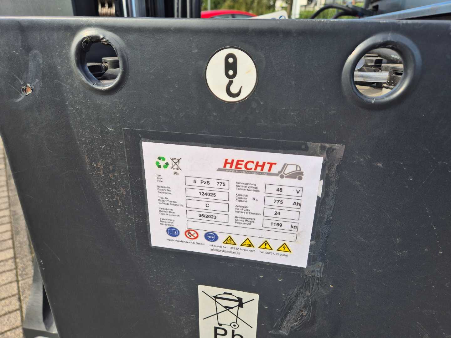 Used Forklift Linde R16HD 2023er Batterie + Vollkabine Bīdmasta iekrāvējs (Image 19) Used Forklift Linde R16HD 2023er Batterie + Vollkabine Bīdmasta iekrāvējs (Image 19)