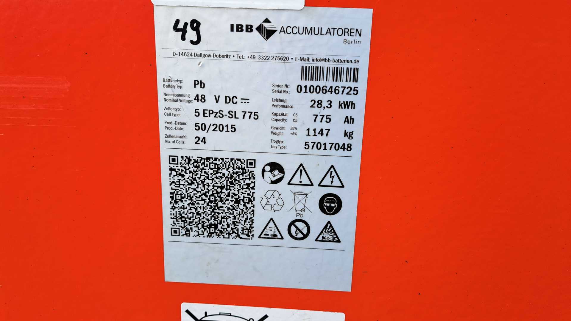 Used Forklift Linde R14 Bīdmasta iekrāvējs (Image 14) Used Forklift Linde R14 Bīdmasta iekrāvējs (Image 14)