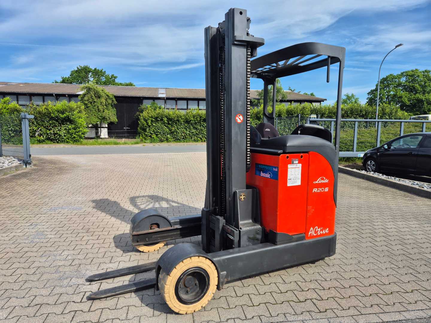 Used Forklift Linde R20G-12 / 85% Battery Bīdmasta iekrāvējs (Image 1) Used Forklift Linde R20G-12 / 85% Battery Bīdmasta iekrāvējs (Image 1)