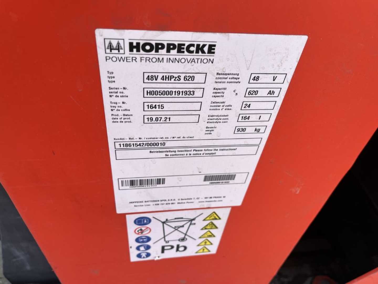 Used Forklift Linde R12B-01 Bīdmasta iekrāvējs (Image 9)