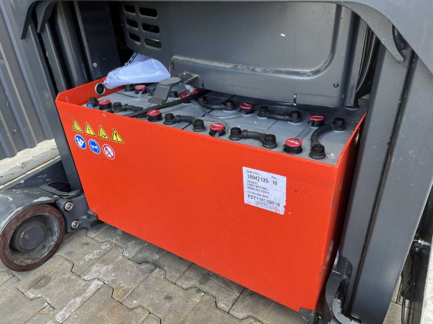 Used Forklift Linde R17X Bīdmasta iekrāvējs (Image 10)