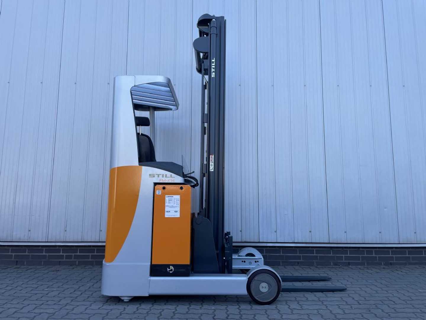 Used Forklift STILL FM-X14 | Battery 81% | Triplex 7.400mm Bīdmasta iekrāvējs (Image 8) Used Forklift STILL FM-X14 | Battery 81% | Triplex 7.400mm Bīdmasta iekrāvējs (Image 8)
