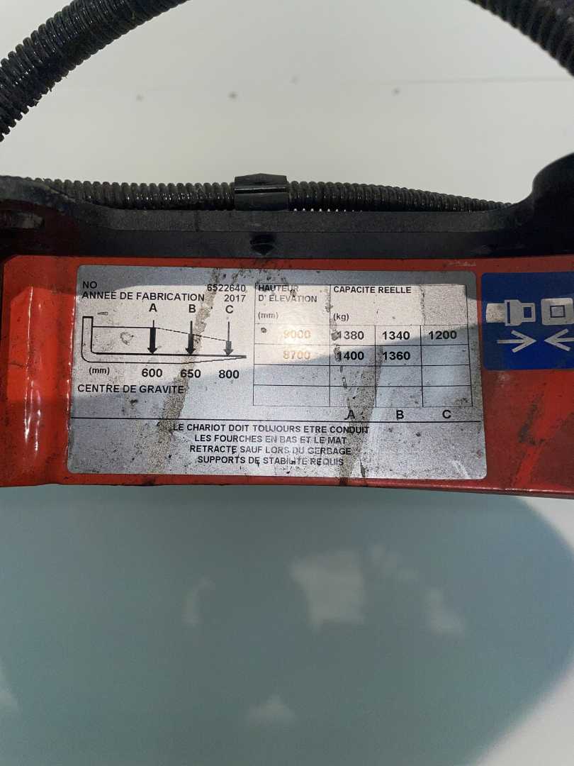 Used Forklift Toyota RRE140H Bīdmasta iekrāvējs (Image 5)