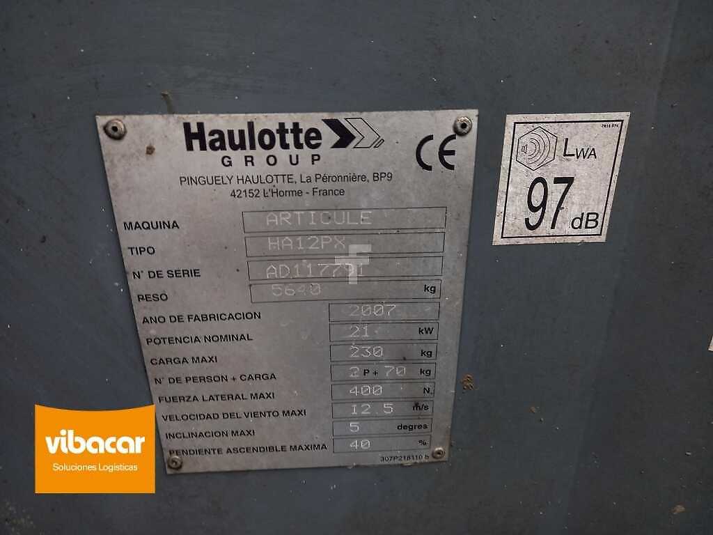 Used Forklift Haulotte HA12PX Cits (Image 4) Used Forklift Haulotte HA12PX Cits (Image 4)