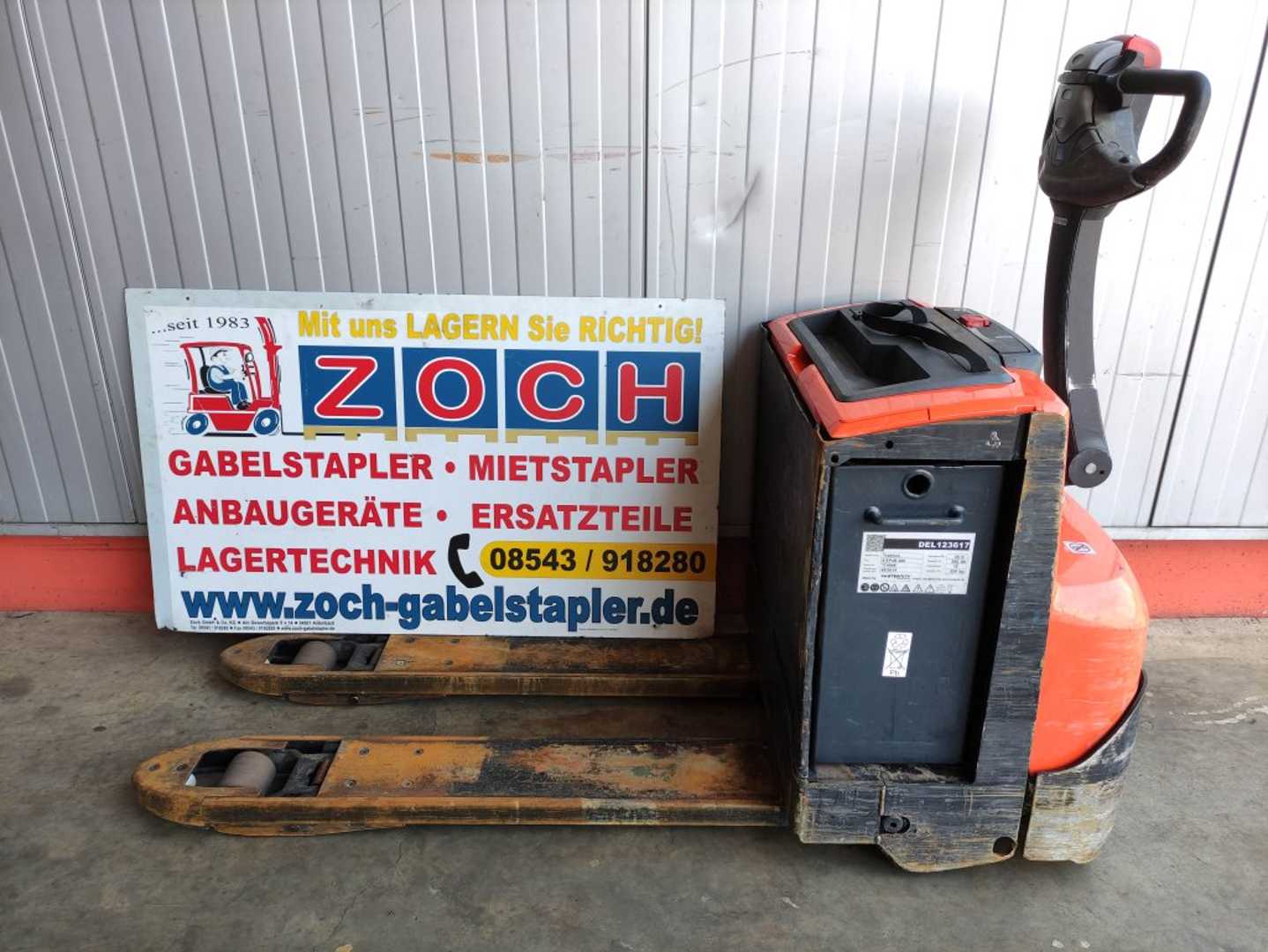 Used Forklift BT LWE200 Gājēju krautņotājs ar dīseli (Image 1) Used Forklift BT LWE200 Gājēju krautņotājs ar dīseli (Image 1)