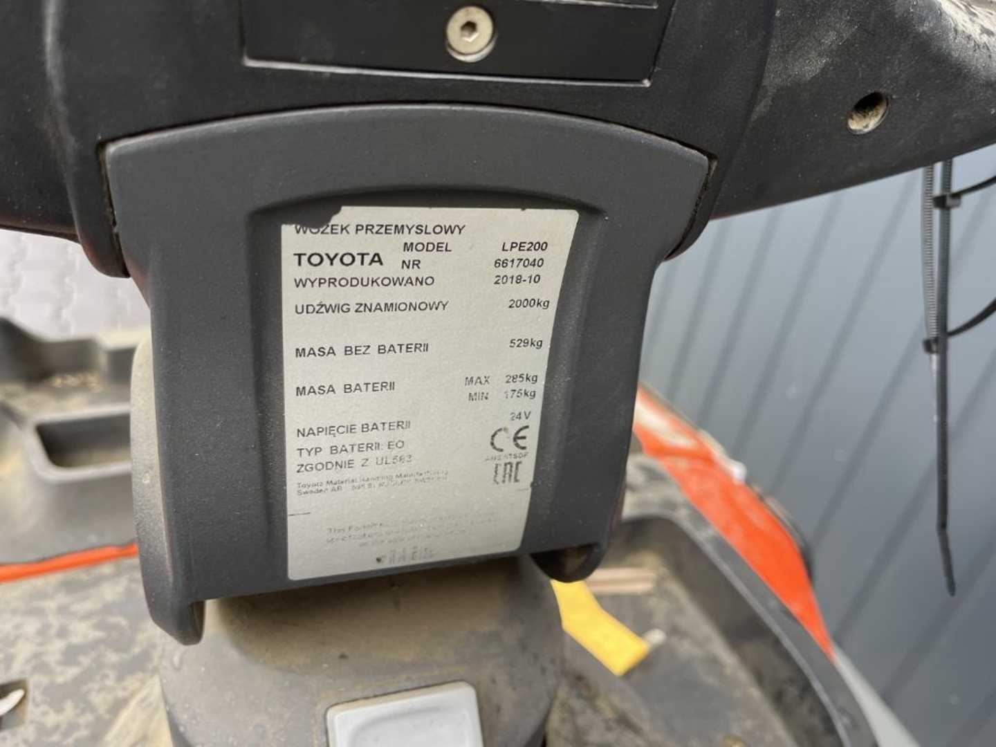 Used Forklift BT LPE200 Gājēju krautņotājs ar dīseli (Image 4) Used Forklift BT LPE200 Gājēju krautņotājs ar dīseli (Image 4)