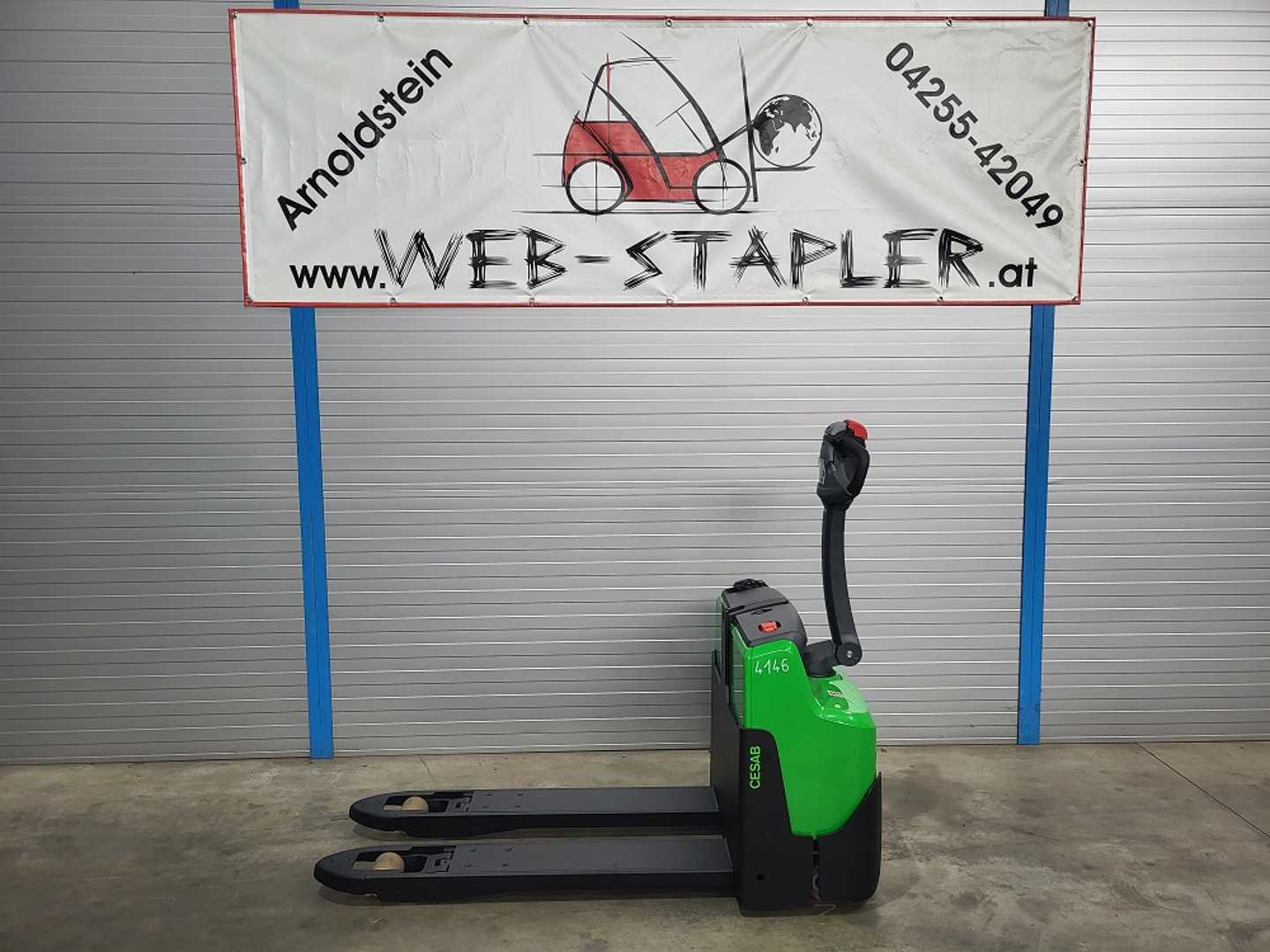 Used Forklift Cesab P216i Gājēju krautņotājs ar dīseli (Image 1) Used Forklift Cesab P216i Gājēju krautņotājs ar dīseli (Image 1)