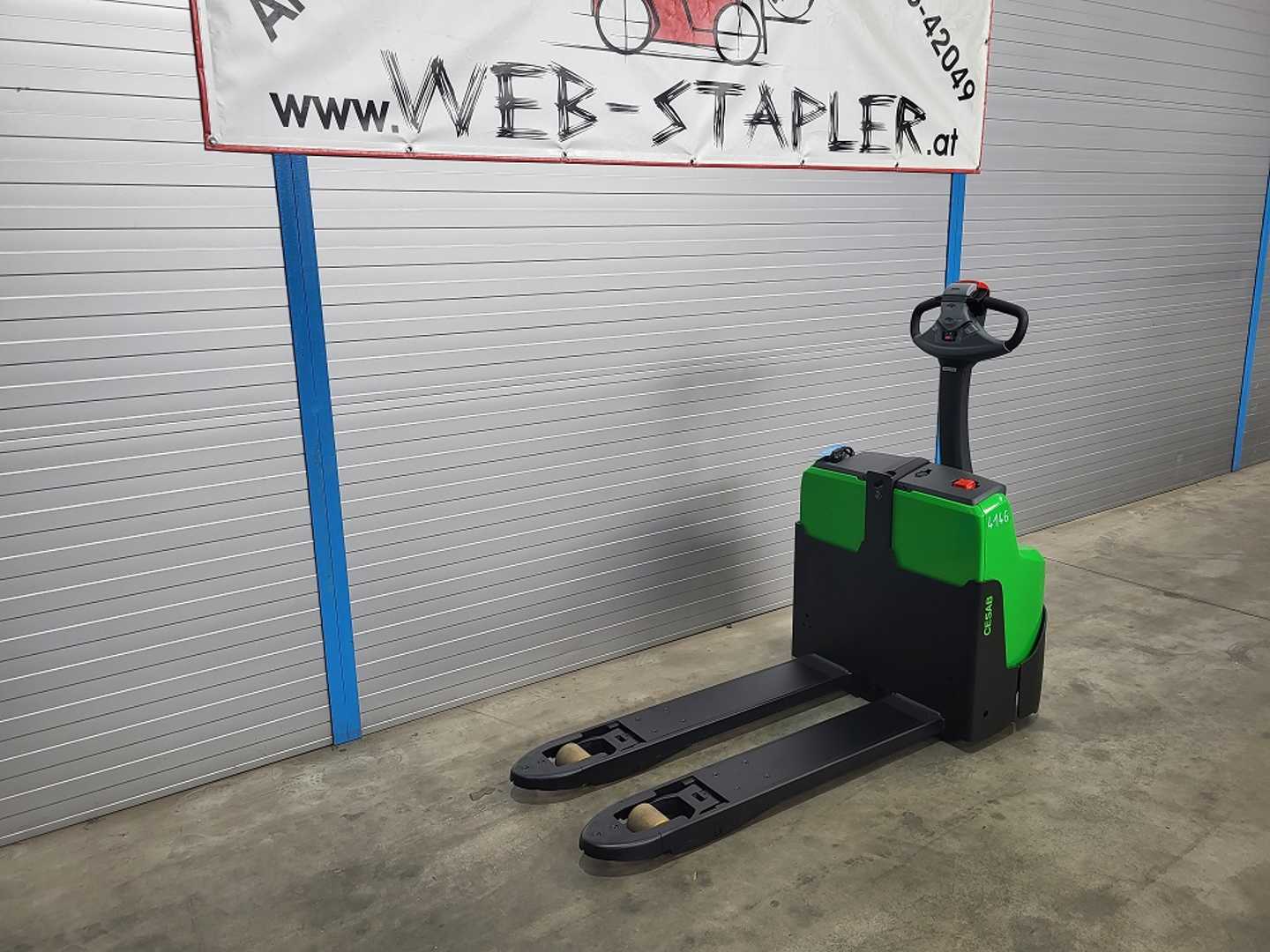 Used Forklift Cesab P216i Gājēju krautņotājs ar dīseli (Image 2) Used Forklift Cesab P216i Gājēju krautņotājs ar dīseli (Image 2)