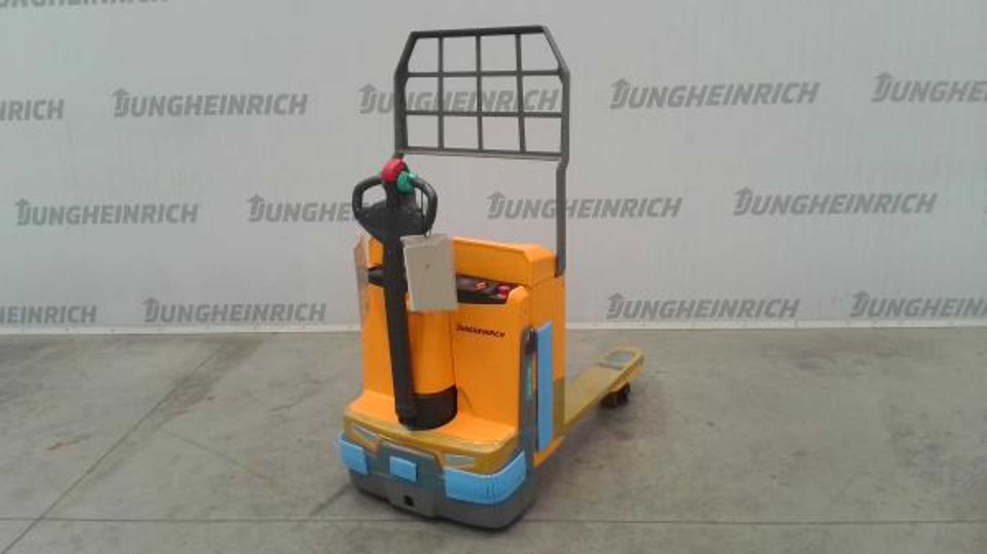 Used Forklift Jungheinrich EJE 116 100-67 Gājēju krautņotājs ar dīseli (Image 1)