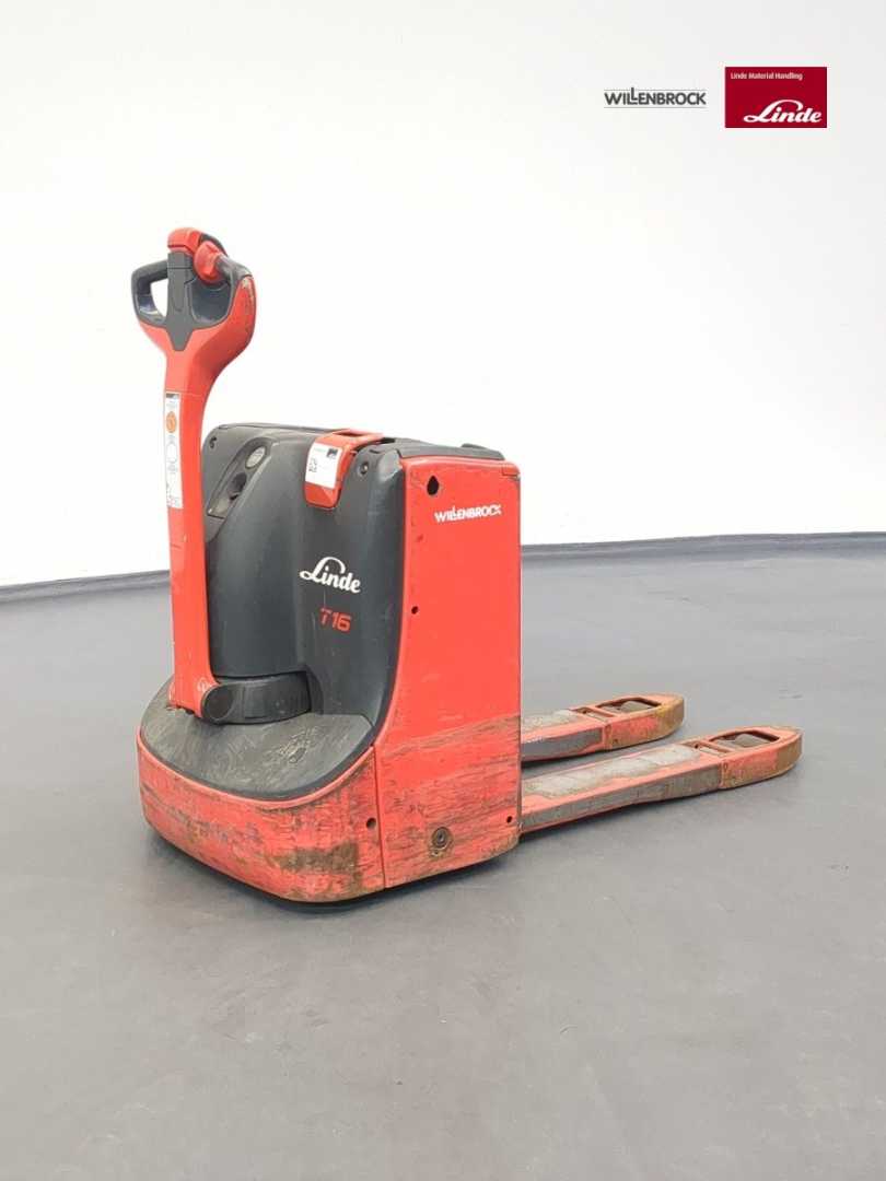 Used Forklift Linde T16-1152-02 Gājēju krautņotājs ar dīseli (Image 1) Used Forklift Linde T16-1152-02 Gājēju krautņotājs ar dīseli (Image 1)
